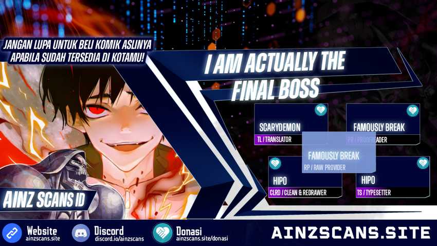 I’m Actually The Final Boss Bab 09 halaman 1