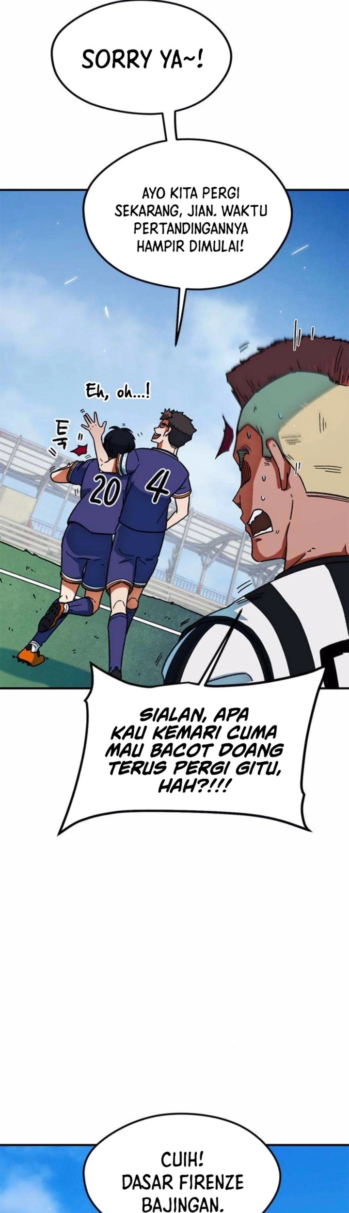 I’m Being Misunderstood as a Soccer Genius Bab 21 halaman 32