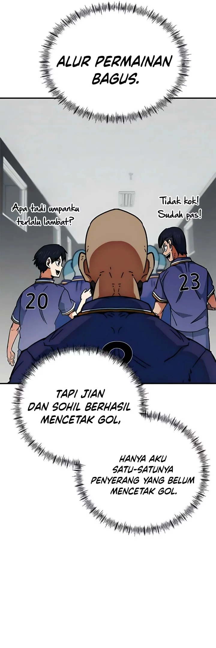 I’m Being Misunderstood as a Soccer Genius chapter 48 halaman 34
