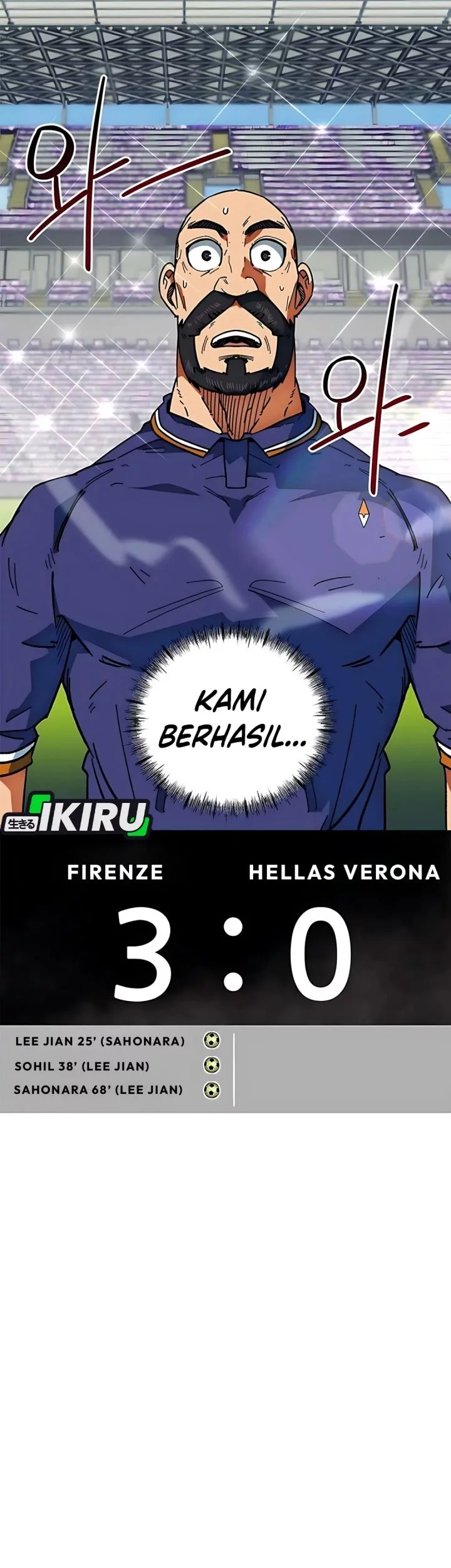 I’m Being Misunderstood as a Soccer Genius chapter 48 halaman 82
