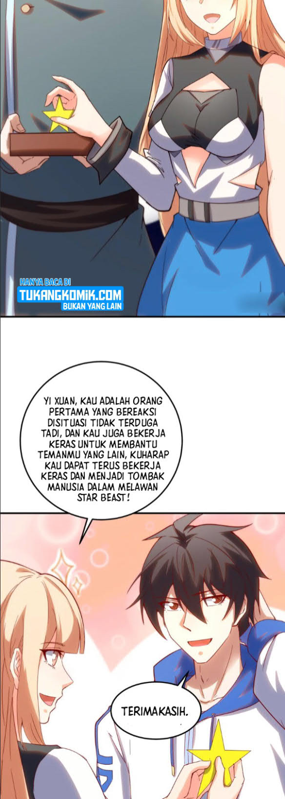 I’m desperate to get stronger Bab 18 halaman 34