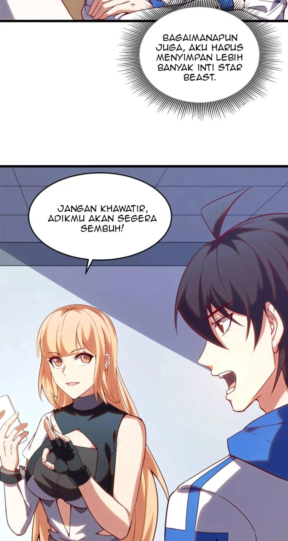 I’m desperate to get stronger Bab 29 halaman 18