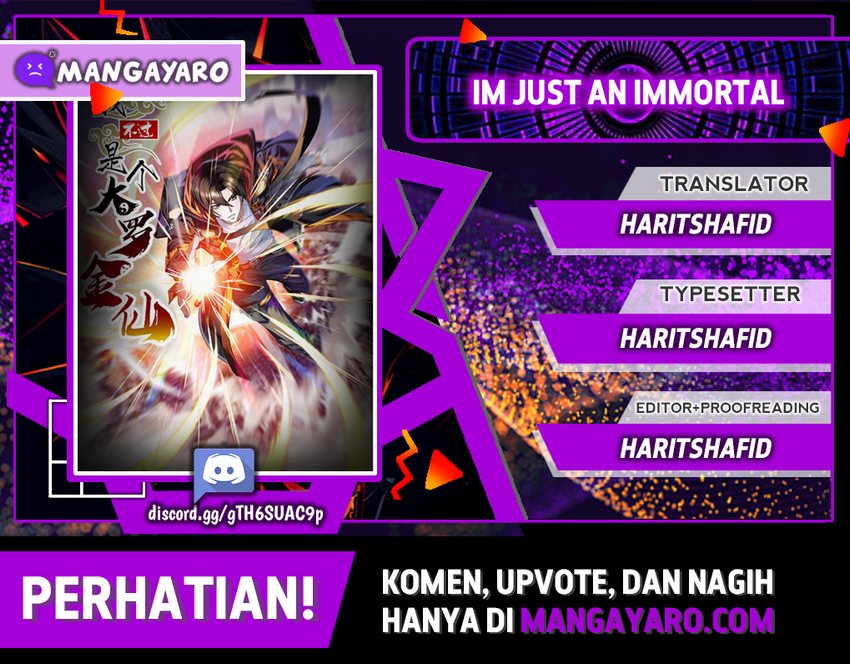 I’m Just An Immortal Bab 01 halaman 1