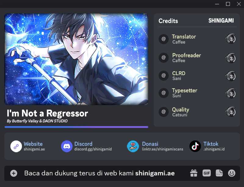 I’m Not a Regressor Bab 44 halaman 1