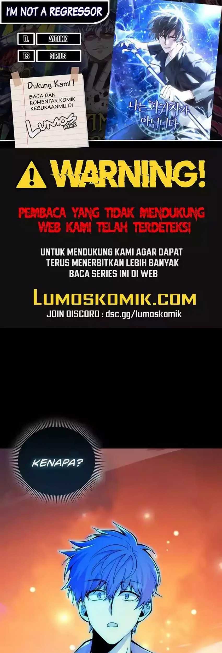 I’m Not a Regressor Bab 55 halaman 1