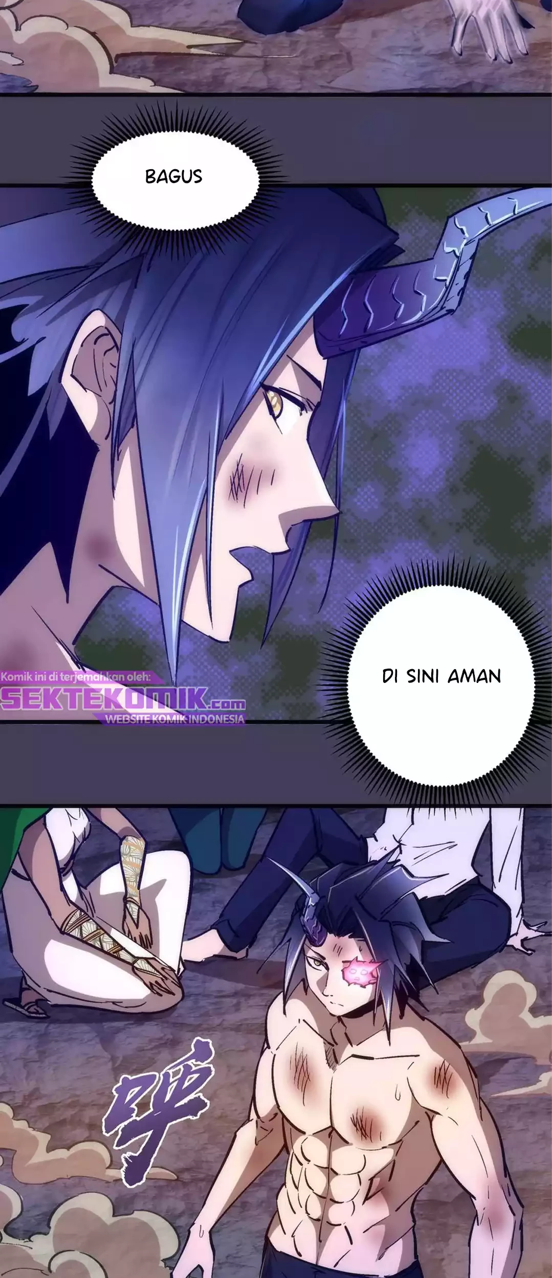 I’m Not The Overlord chapter 105 halaman 22