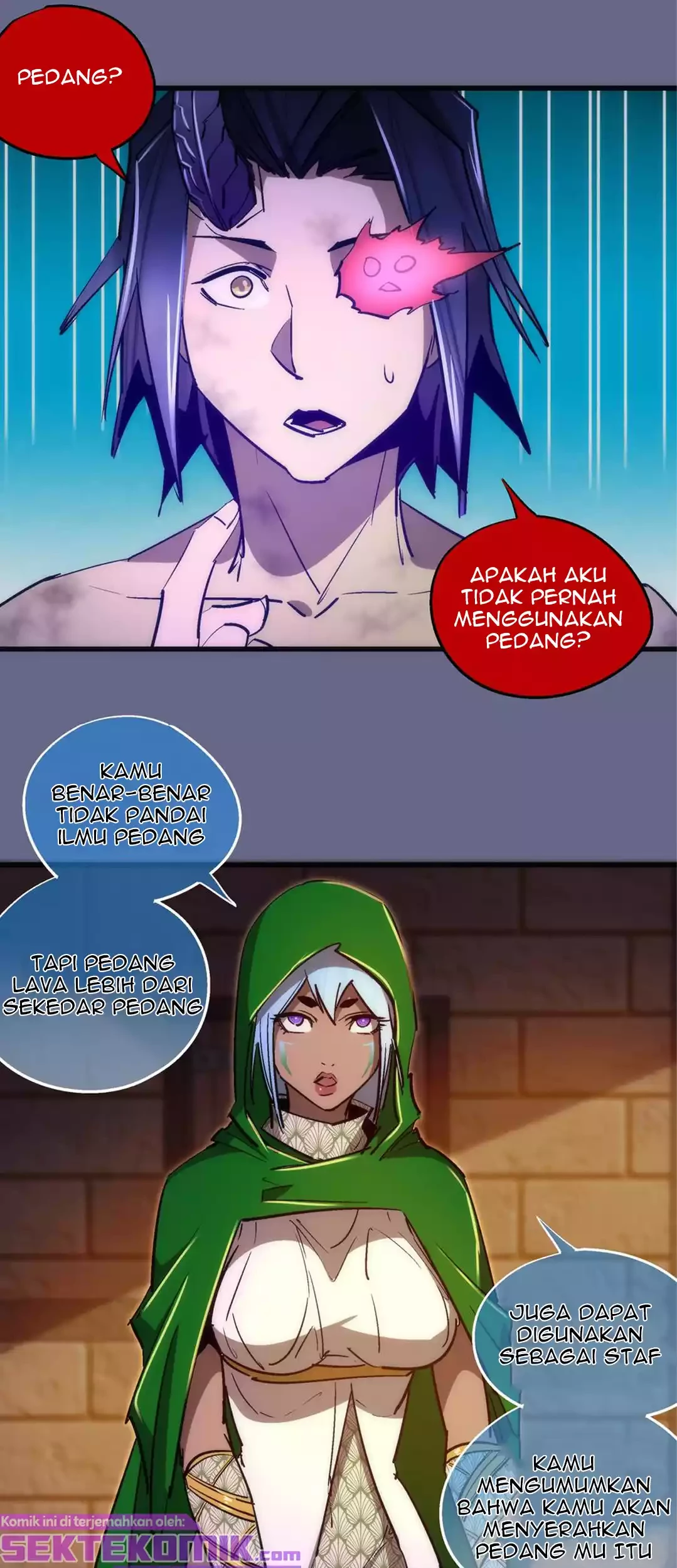 I’m Not The Overlord chapter 106 halaman 47