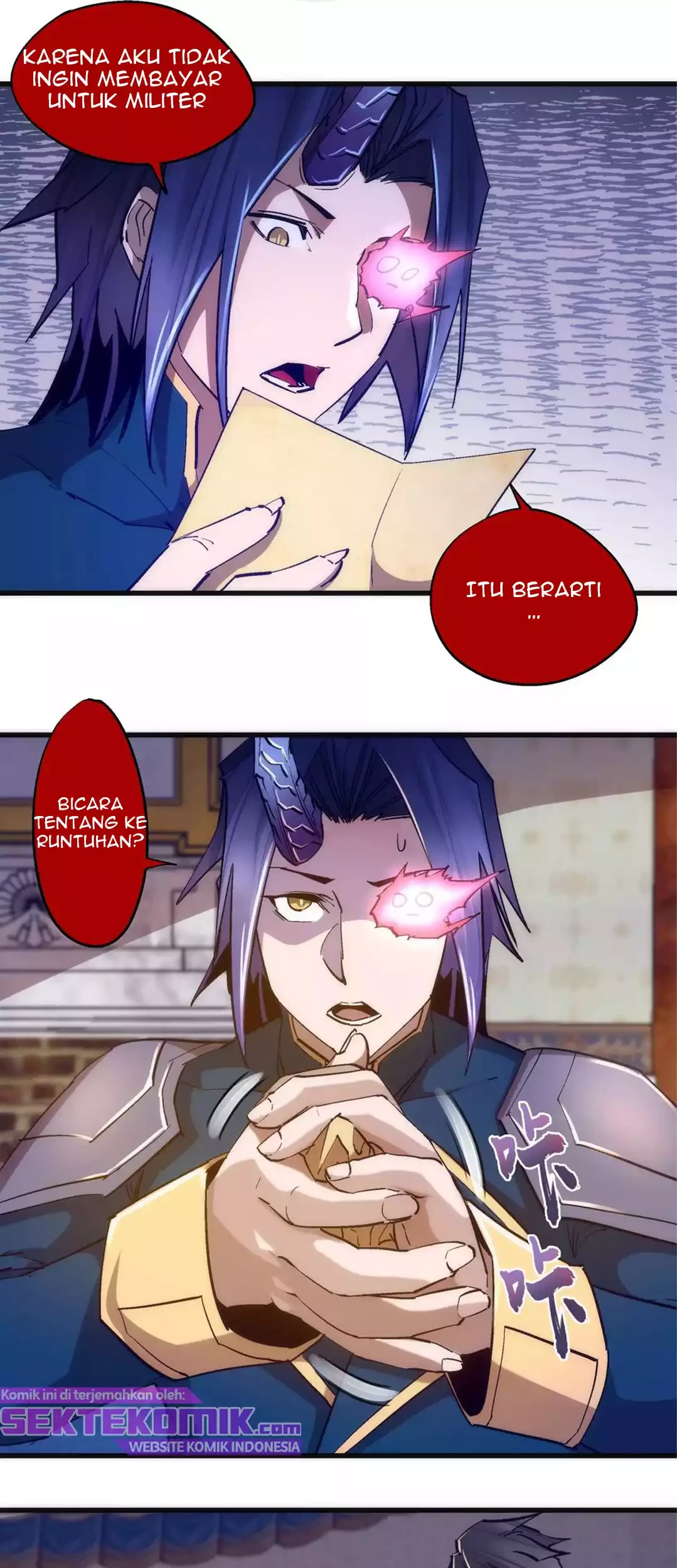I’m Not The Overlord chapter 107 halaman 9
