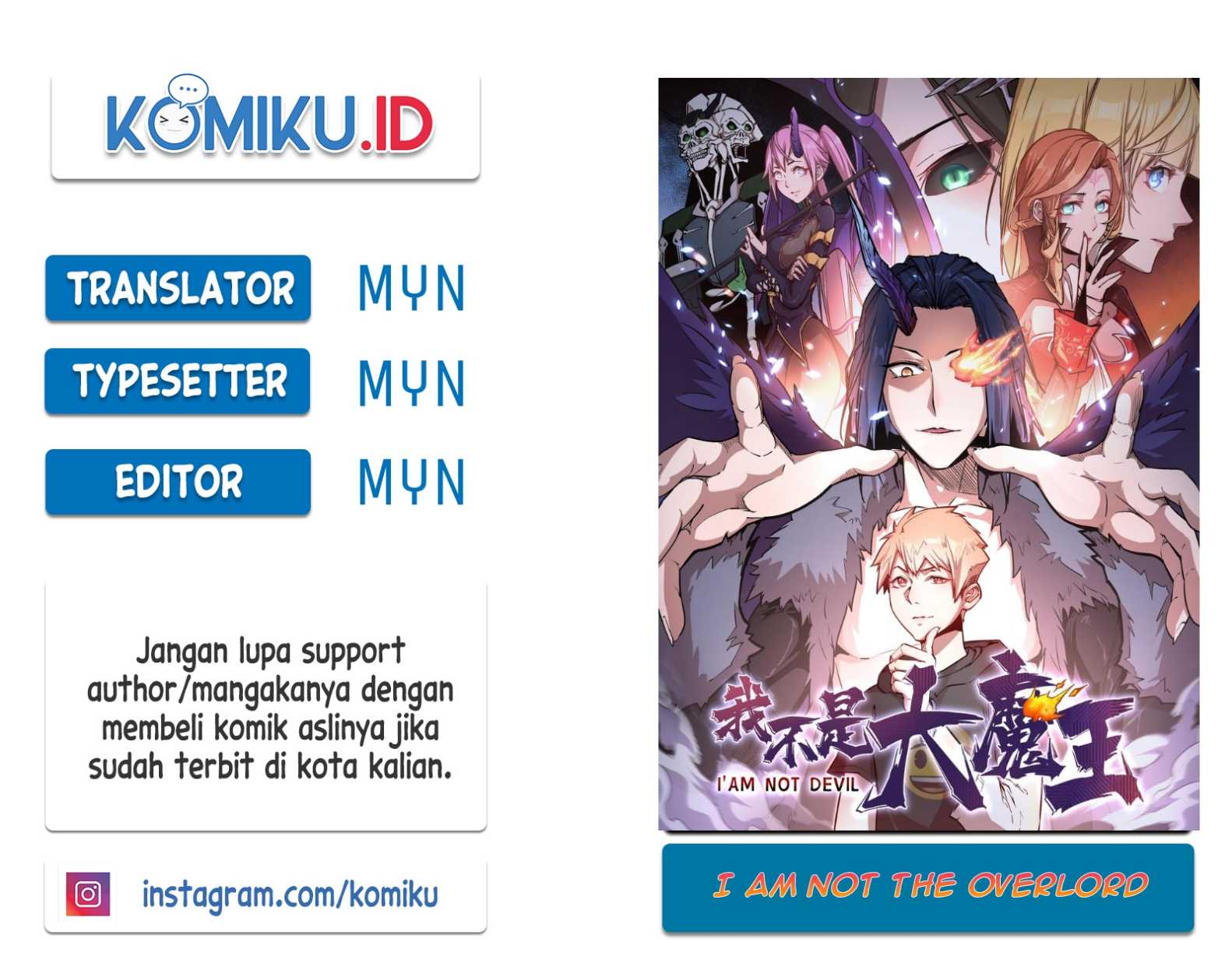 I’m Not The Overlord Bab 21 halaman 1