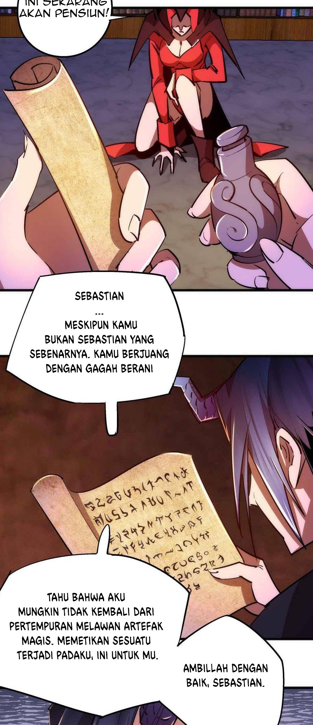 I’m Not The Overlord chapter 77 halaman 28