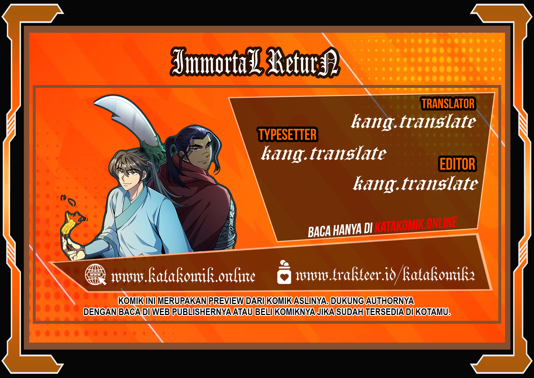 Immortal Return Bab 21 halaman 1