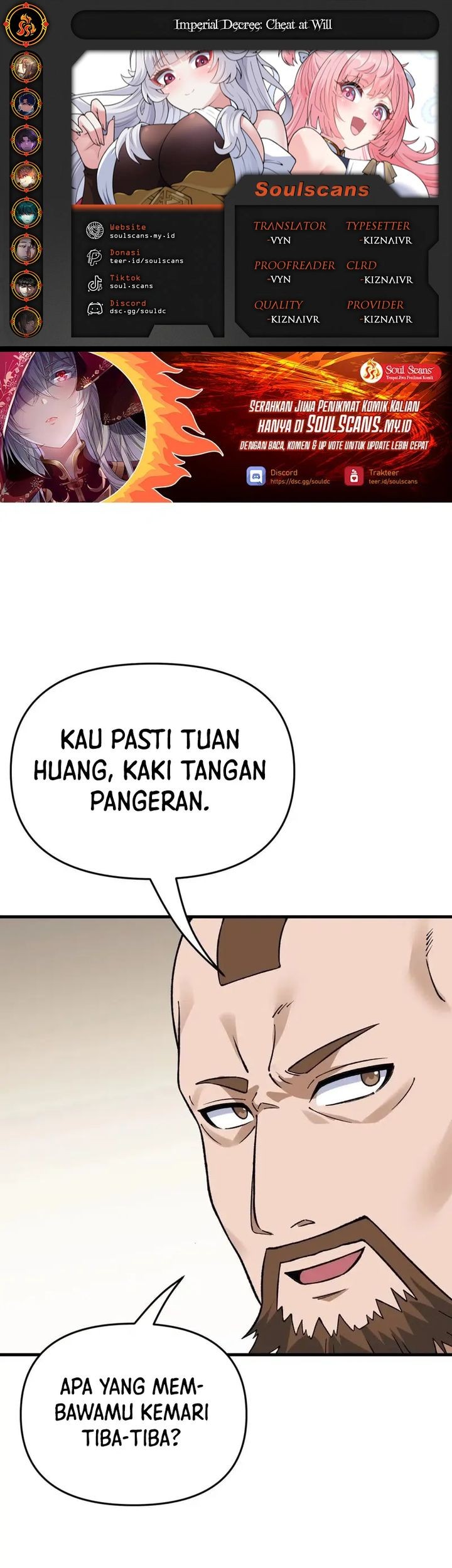 Imperial Decree: Cheat at Will Bab 19 halaman 1