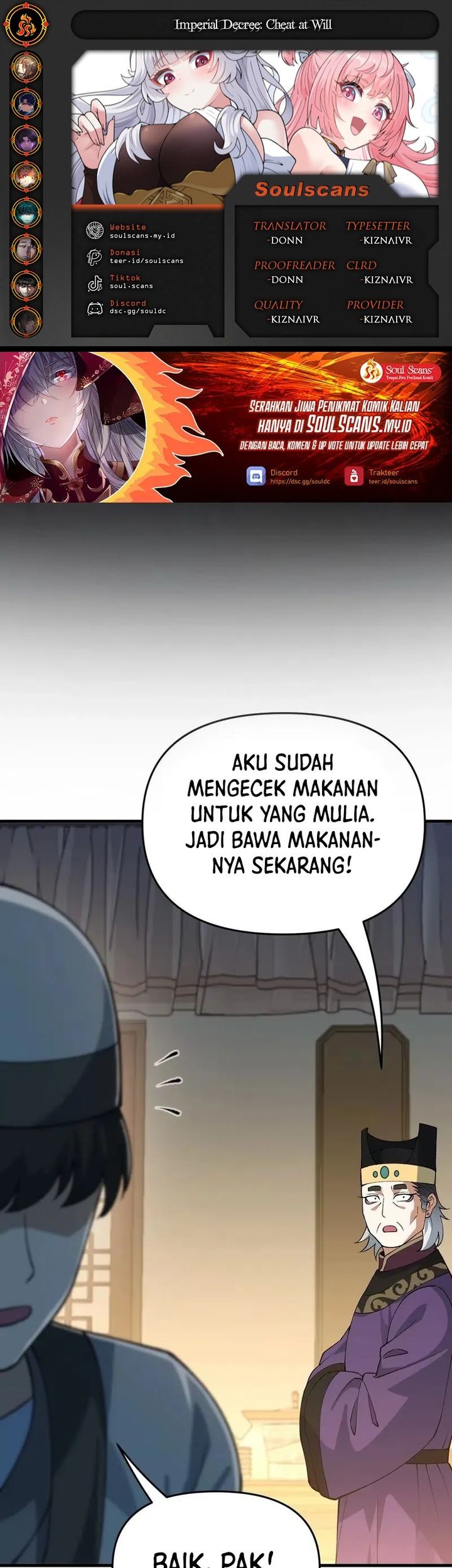 Imperial Decree: Cheat at Will Bab 20 halaman 1