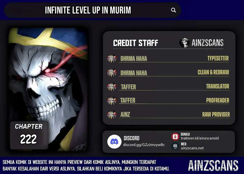 Infinite Level Up in Murim Bab 222 halaman 1