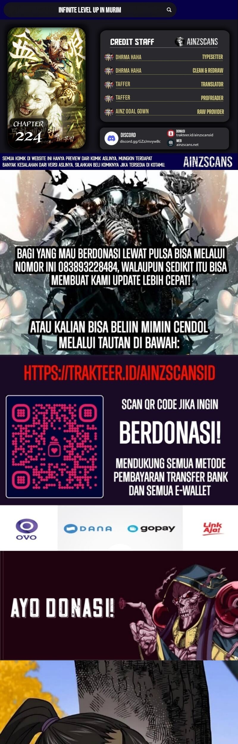 Infinite Level Up in Murim chapter 224 halaman 1