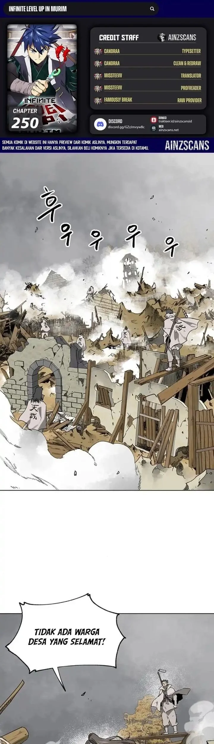 Infinite Level Up in Murim chapter 250 halaman 1