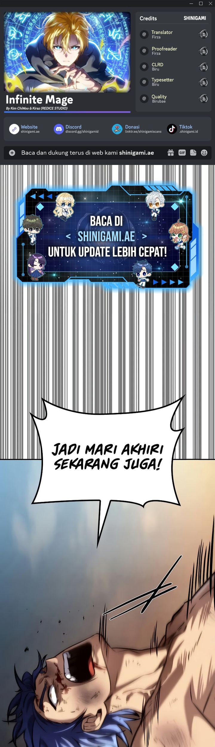Infinite Mage Bab 100 halaman 1