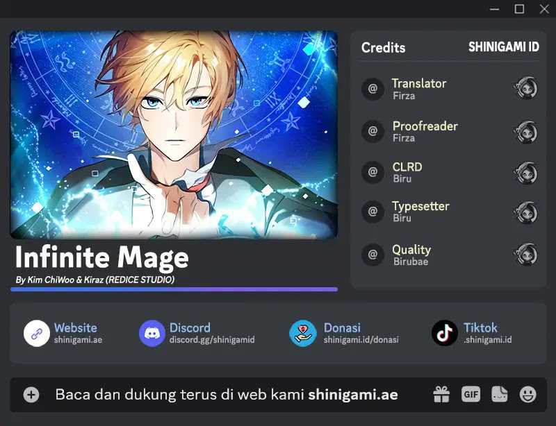 Infinite Mage Bab 57 halaman 1