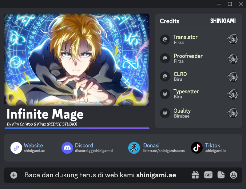 Infinite Mage Bab 79 halaman 1