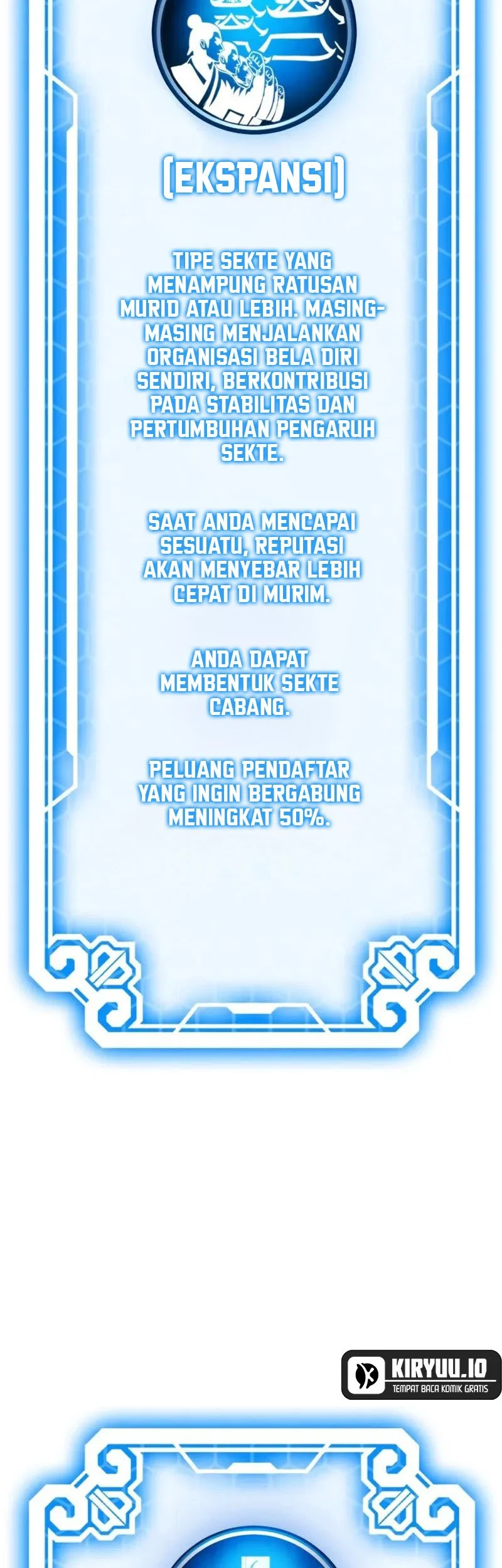 Initializing the Sect System Bab 18 halaman 47