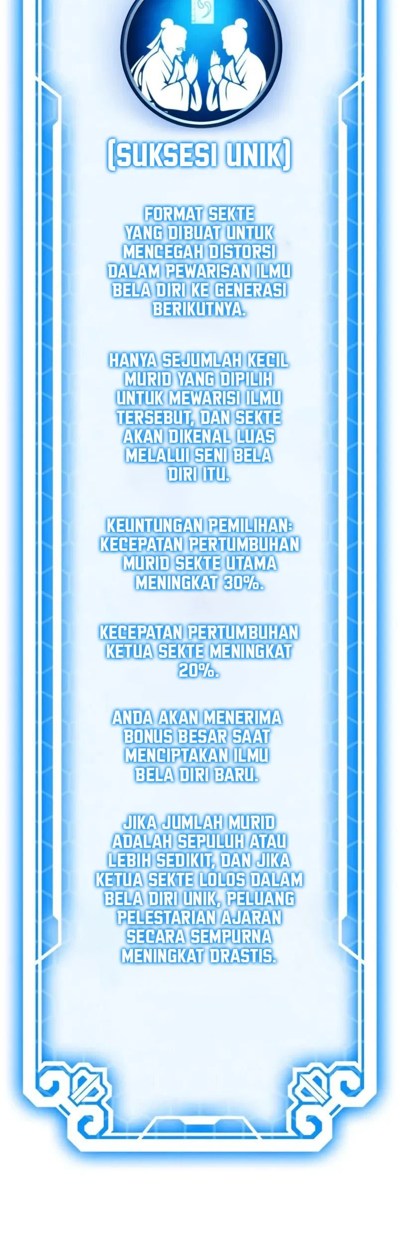 Initializing the Sect System Bab 18 halaman 48
