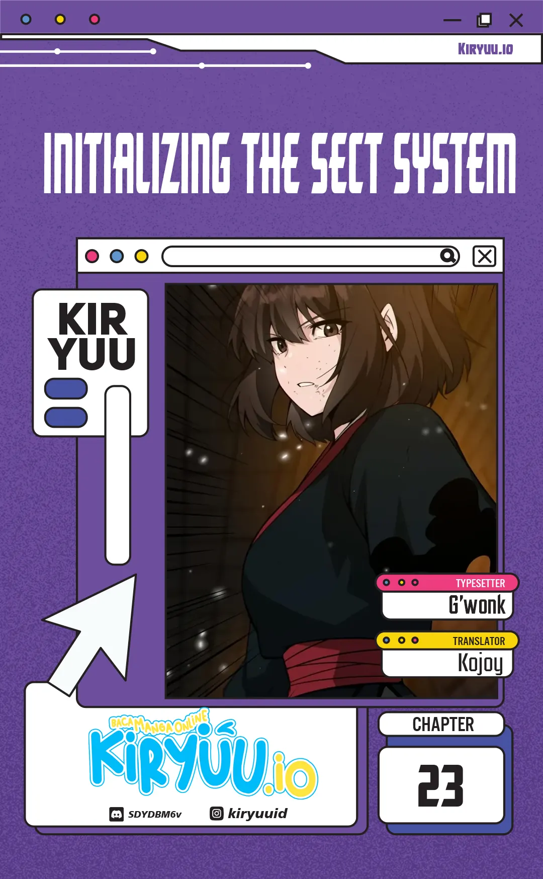 Initializing the Sect System Bab 23 halaman 1