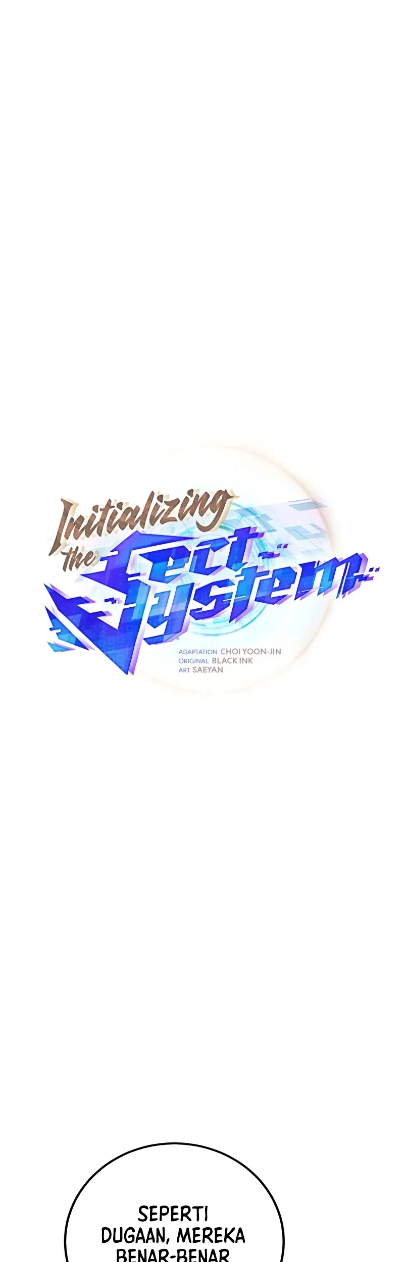 Initializing the Sect System Bab 24 halaman 22