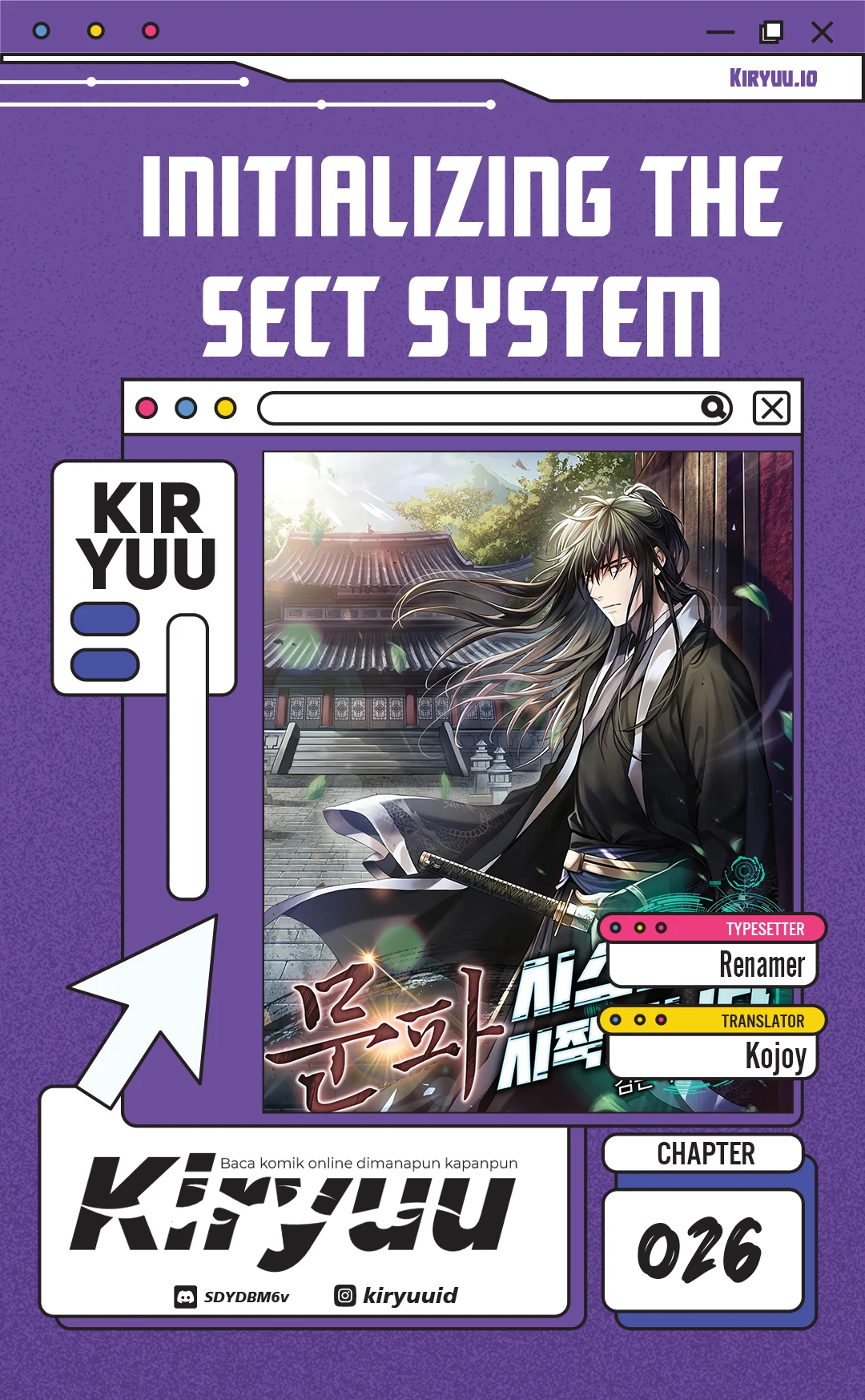 Initializing the Sect System Bab 26 halaman 1