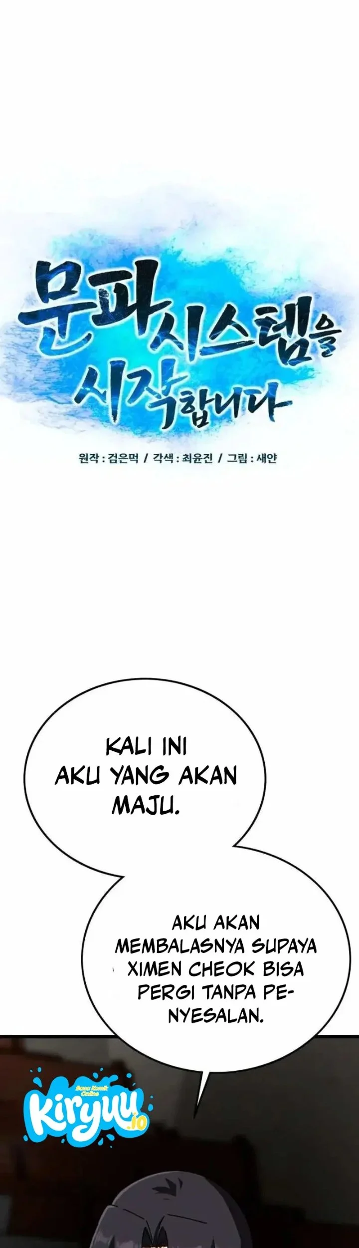 Initializing the Sect System Bab 33 halaman 37