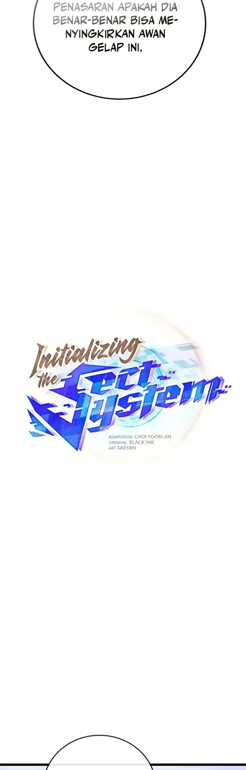 Initializing the Sect System Bab 37 halaman 13