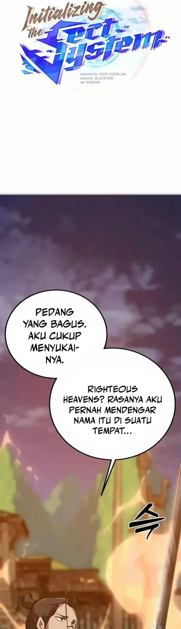 Initializing the Sect System Bab 38 halaman 18
