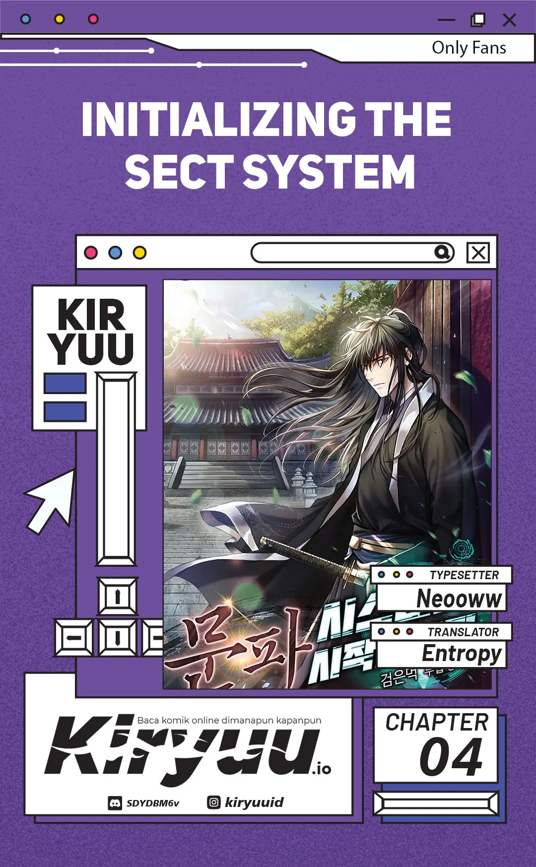 Initializing the Sect System Bab 4 halaman 1
