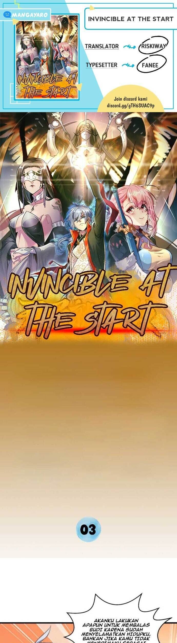Invincible at the Start chapter 03 halaman 1