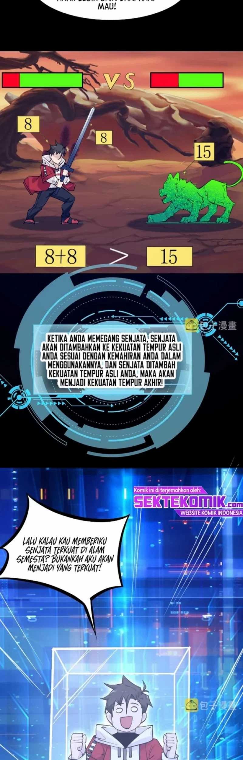 Invincible combat system Bab 01 halaman 52