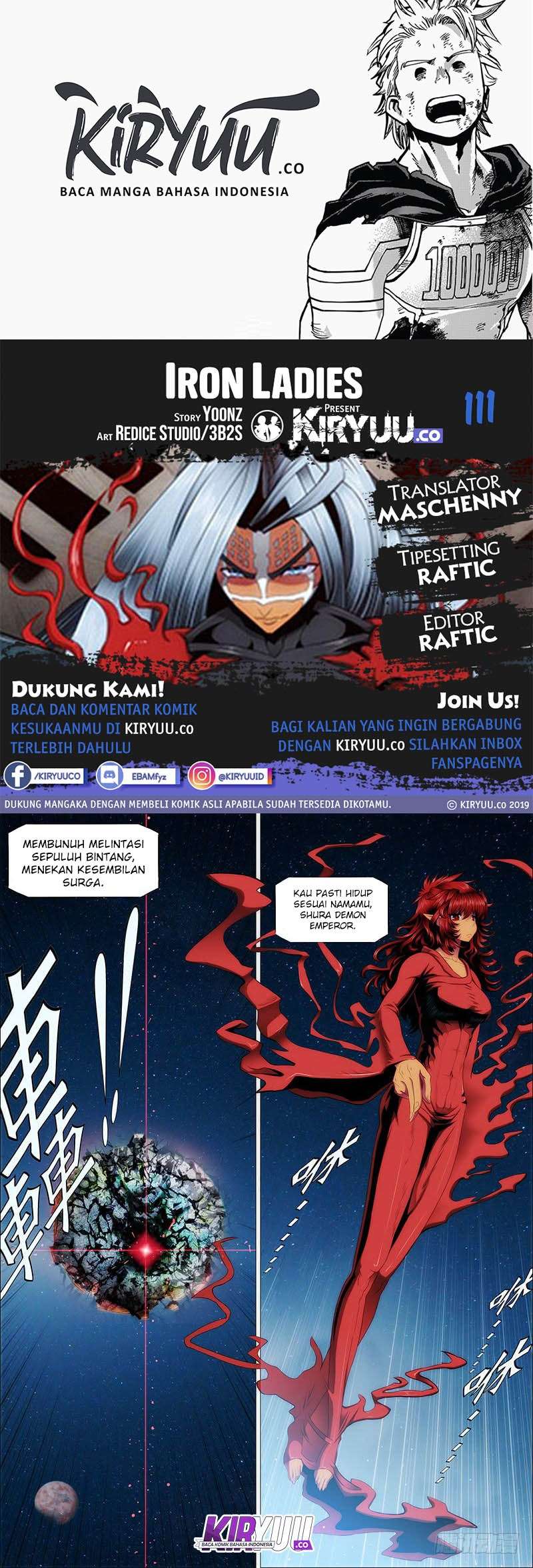 Iron Ladies chapter 111 halaman 1