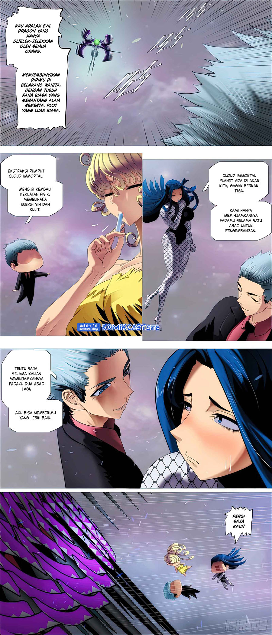 Iron Ladies chapter 485 halaman 8