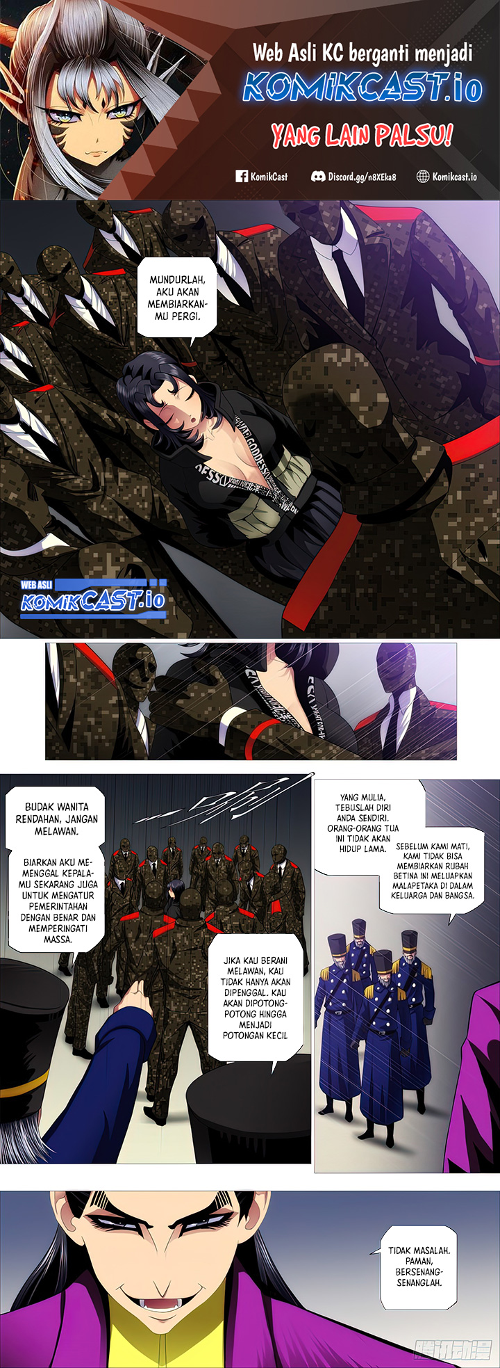 Iron Ladies chapter 494 halaman 2