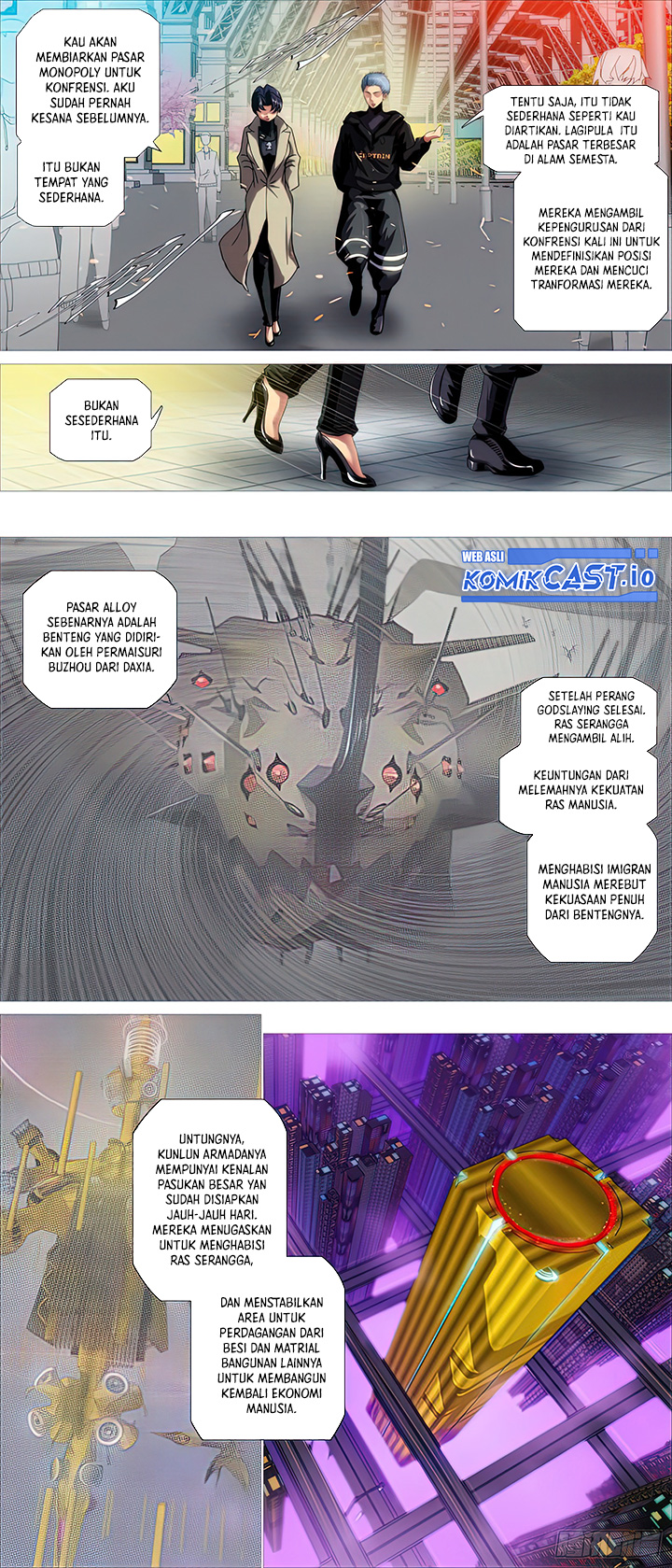 Iron Ladies chapter 494 halaman 8