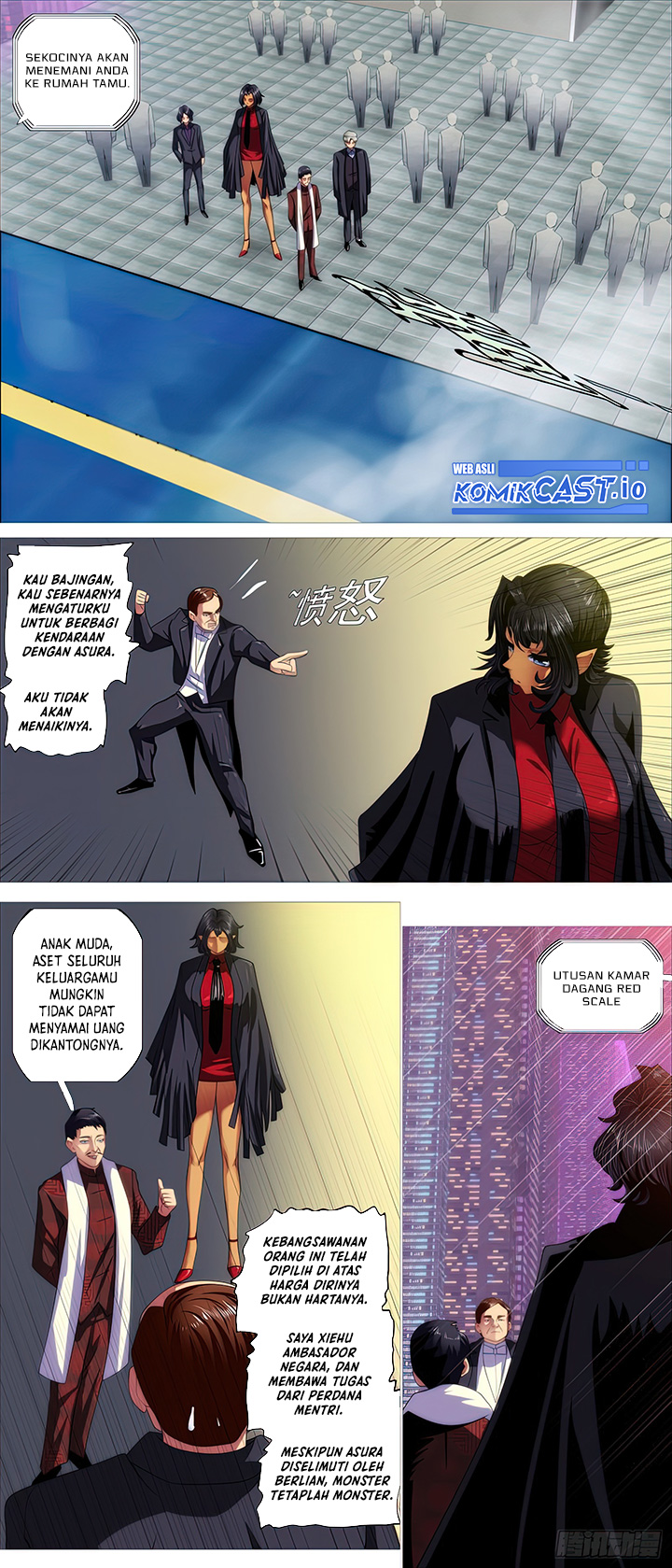 Iron Ladies chapter 495 halaman 8