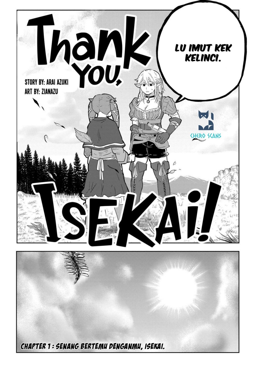 Isekai Arigatou Bab 01 halaman 11