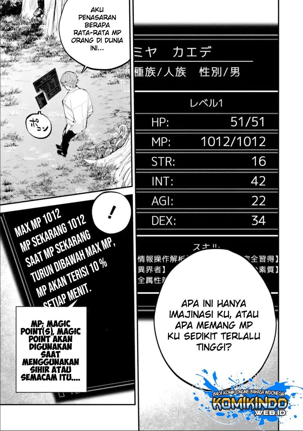 Isekai Cheat Magic Swordsman Bab 1.1 halaman 9
