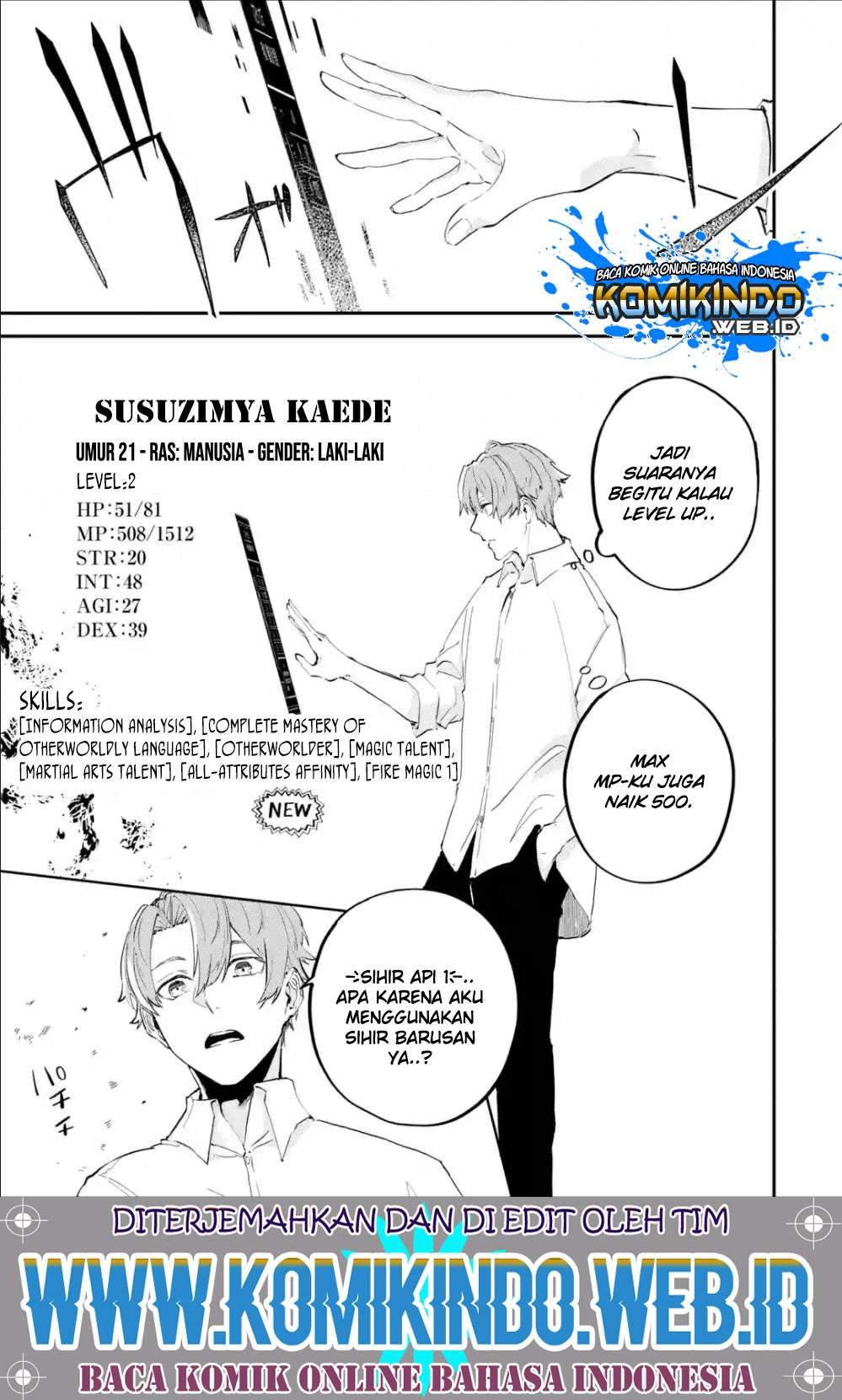 Isekai Cheat Magic Swordsman Bab 1.3 halaman 2