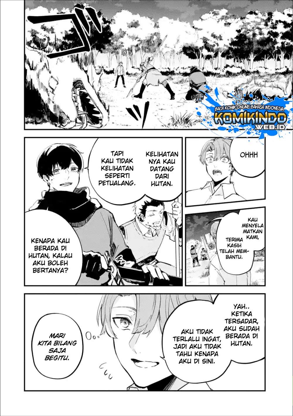 Isekai Cheat Magic Swordsman Bab 1.4 halaman 4