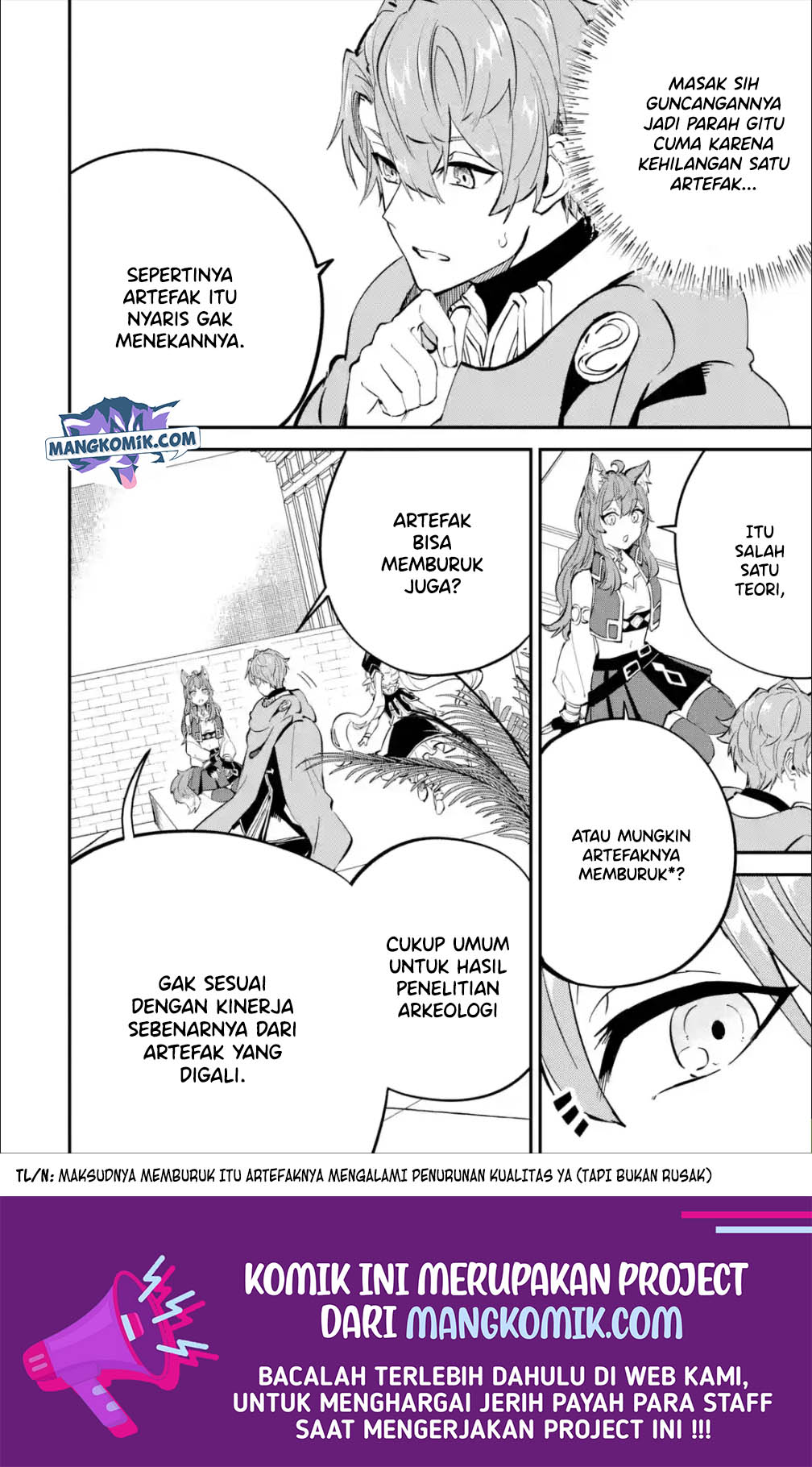 Isekai Cheat Magic Swordsman Bab 18.1 halaman 11