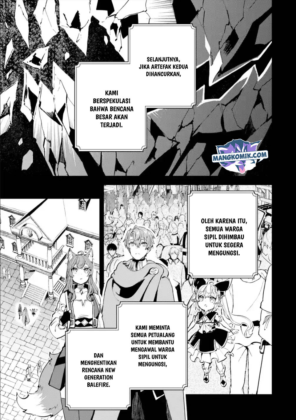 Isekai Cheat Magic Swordsman Bab 18.1 halaman 20
