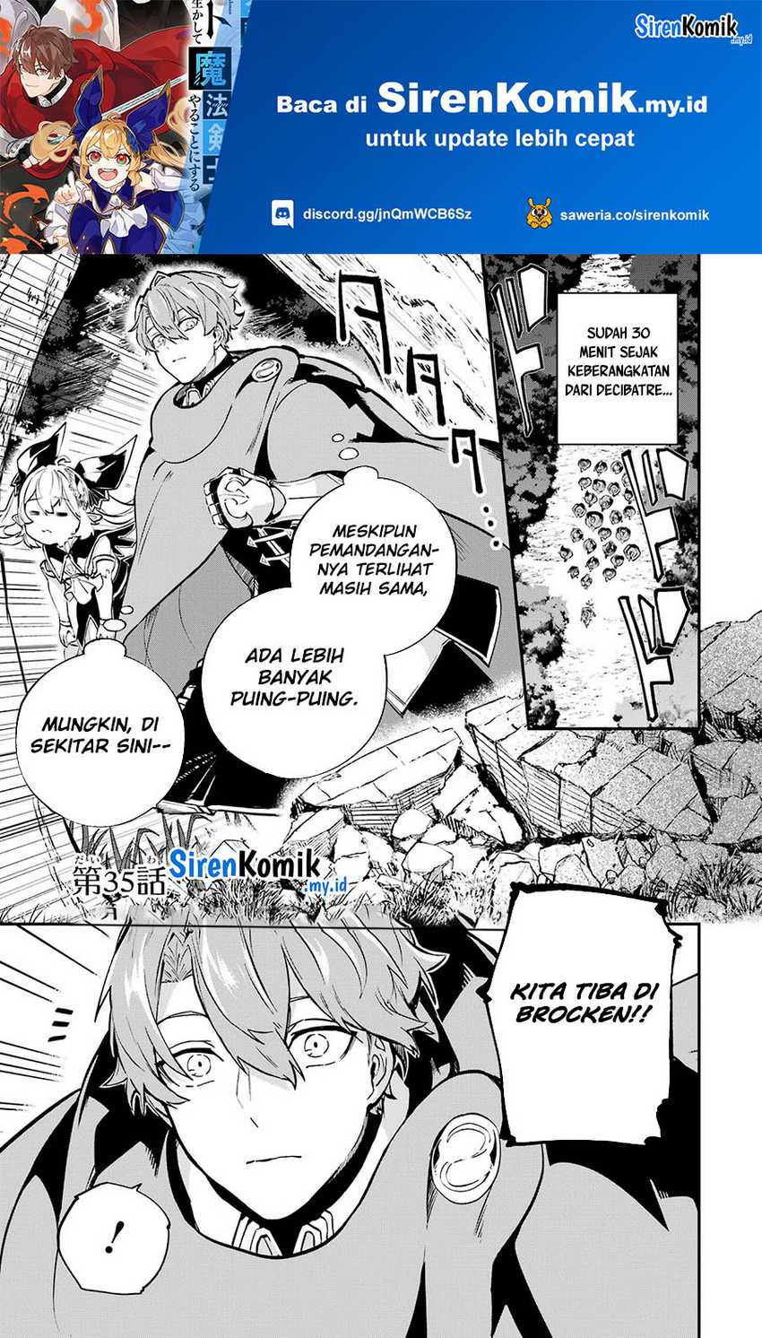 Isekai Cheat Magic Swordsman Bab 35 halaman 2