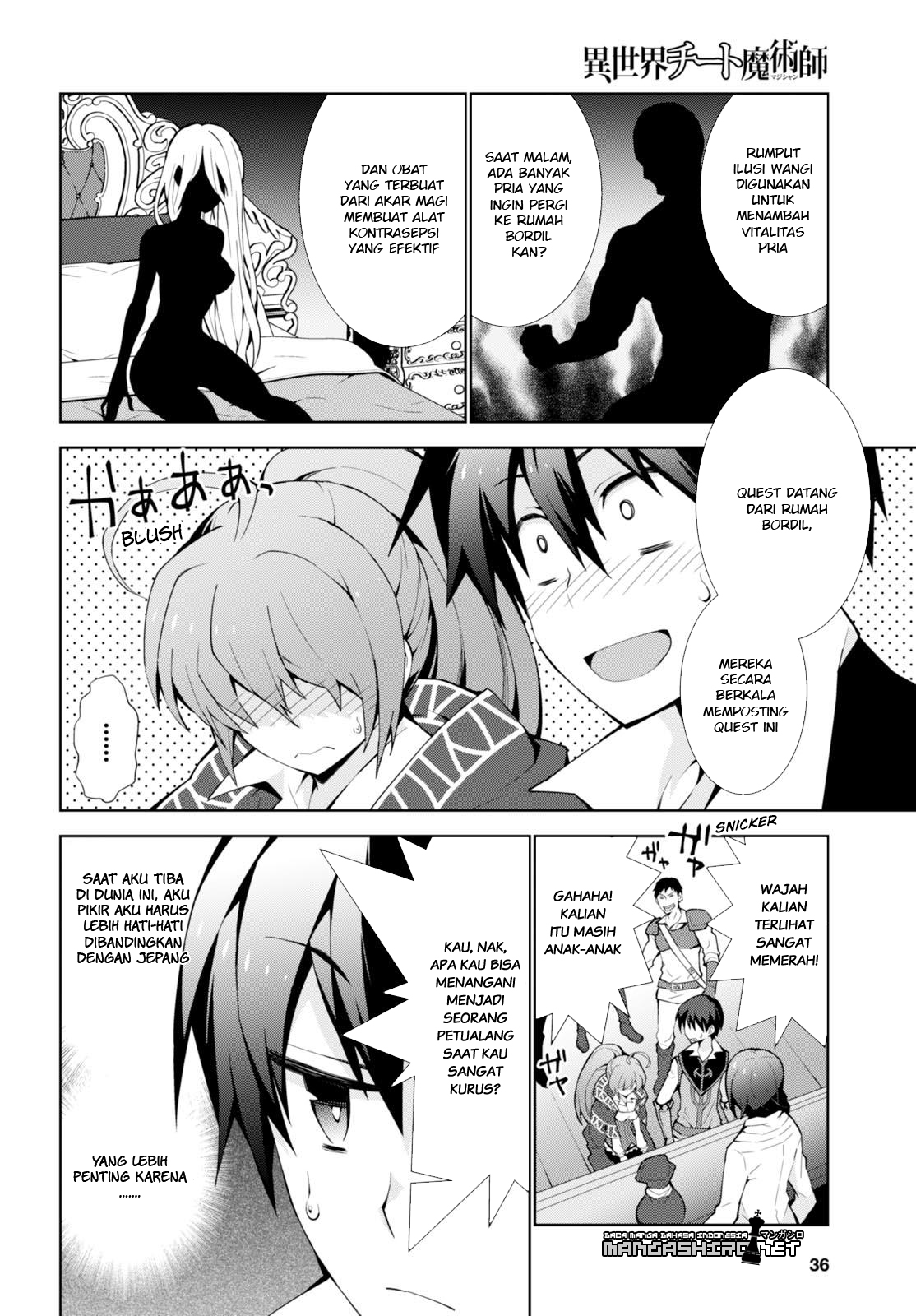 Isekai Cheat Majutsushi chapter 06 halaman 6