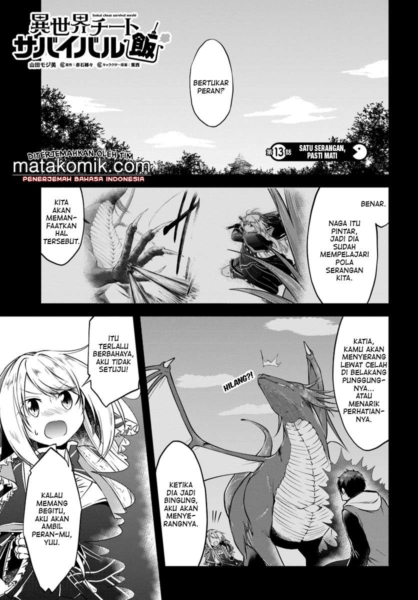 Isekai Cheat Survival Meshi chapter 13 halaman 3