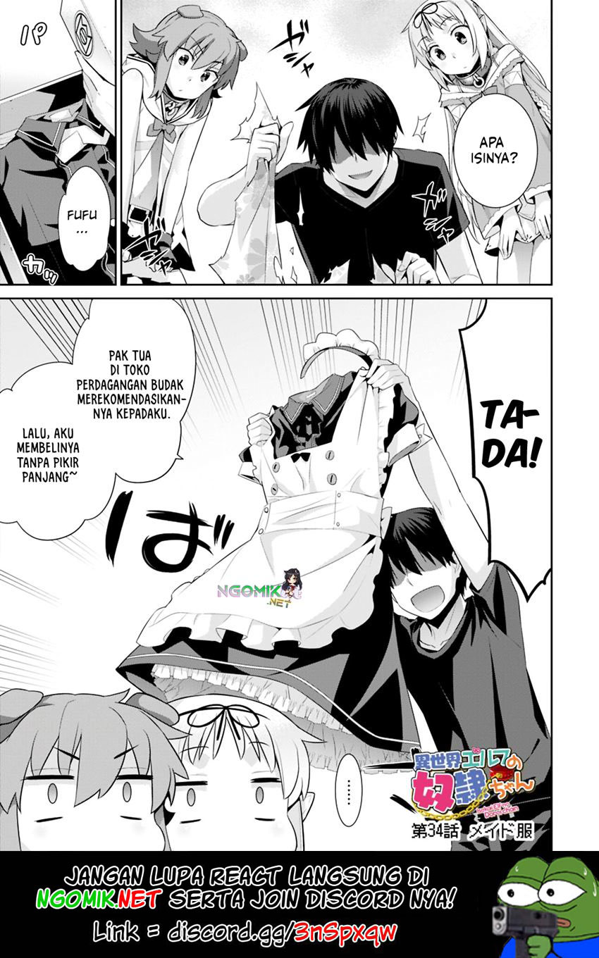Isekai Elf no Dorei-chan chapter 34 halaman 2