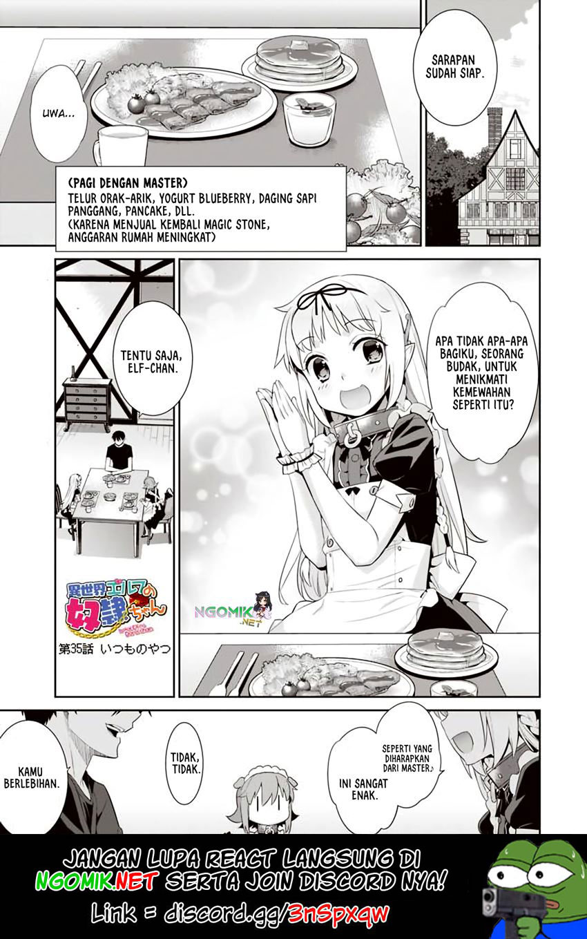 Isekai Elf no Dorei-chan chapter 35 halaman 2
